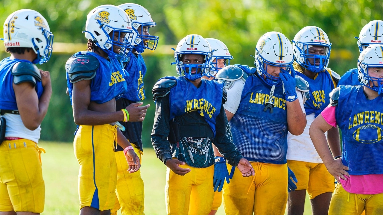 Lawrence prepares to host first home game