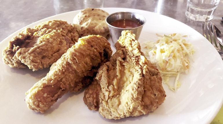 Southern fried chicken, a menu offering at Craft American Bar...