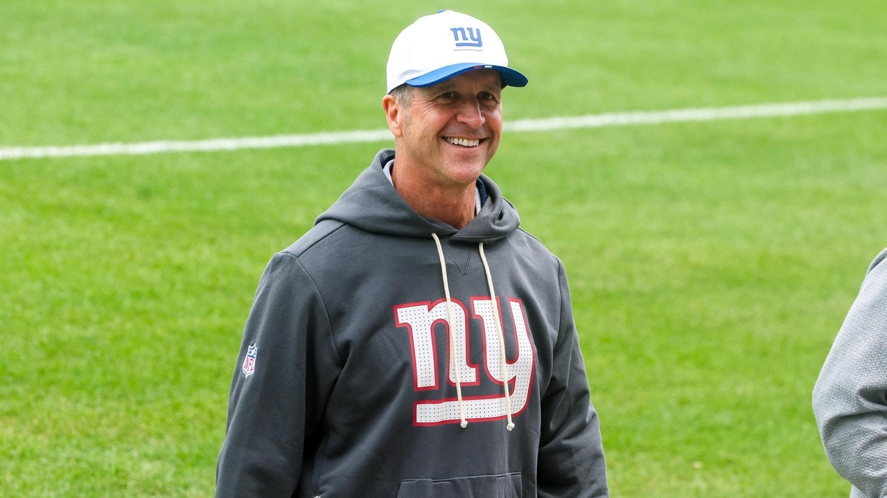 Giants off to a 'real good start' in first OTAs under new coach John Harbaugh