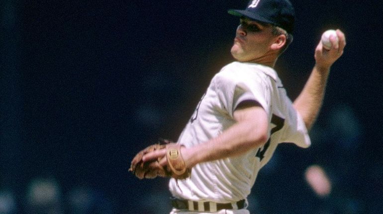 Detroit's Denny McLain in 1968, a year in which he...