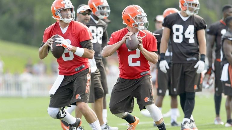 Johnny Manziel back to work in Cleveland - Newsday