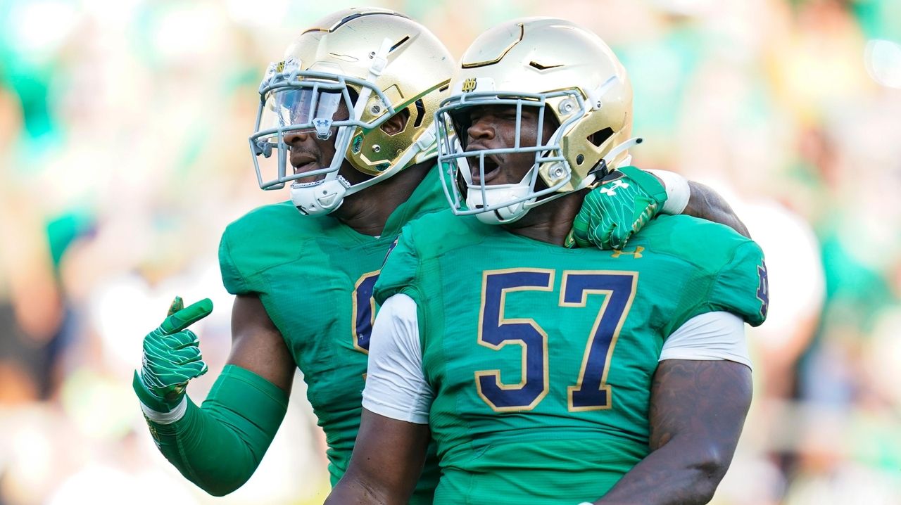 Drew Pyne throws for two TDs as Notre Dame beats Cal Newsday