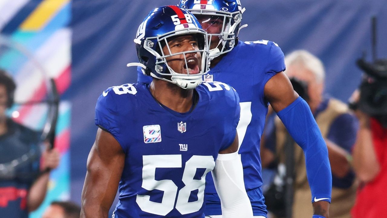 Giants' Okereke Has Been A Defensive Force This Season - Newsday