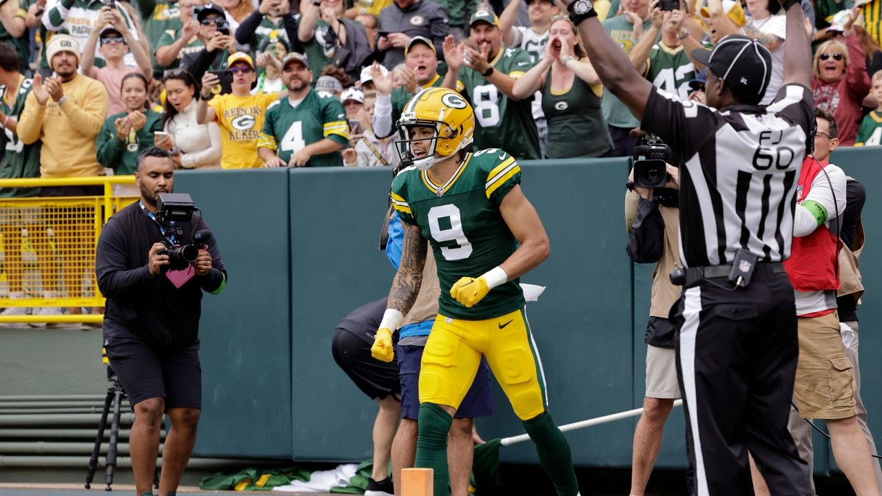 Packers hoping WR Christian Watson (hip) can play vs. Vikings