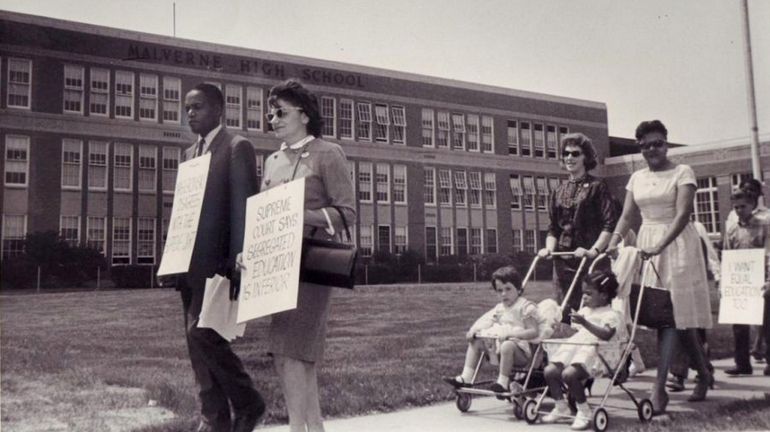 On May 17, 1962, about 100 adults and children rallied...