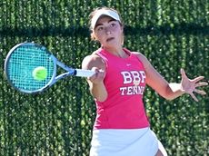 Lily Castka lifts Bayport-Blue Point to small schools tennis title