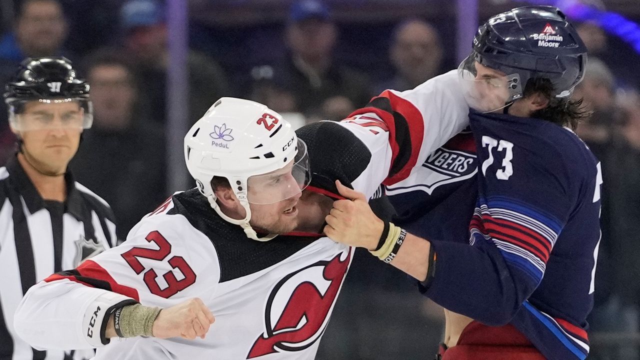 Rempe Returns For Rangers-Devils, Immediately Among 8 Ejected For Line ...