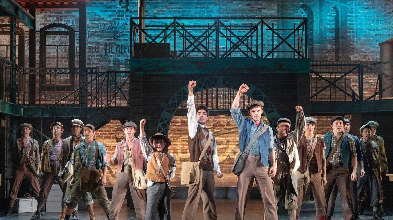 'Newsies' review The dancing is the good news Newsday