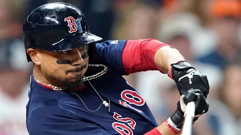 Mookie Betts, the American League MVP in 2018, is to...