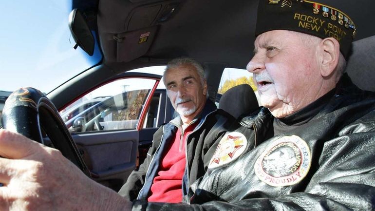 Korean War veteran Hank Sipila, 79, of Rocky Point, with...