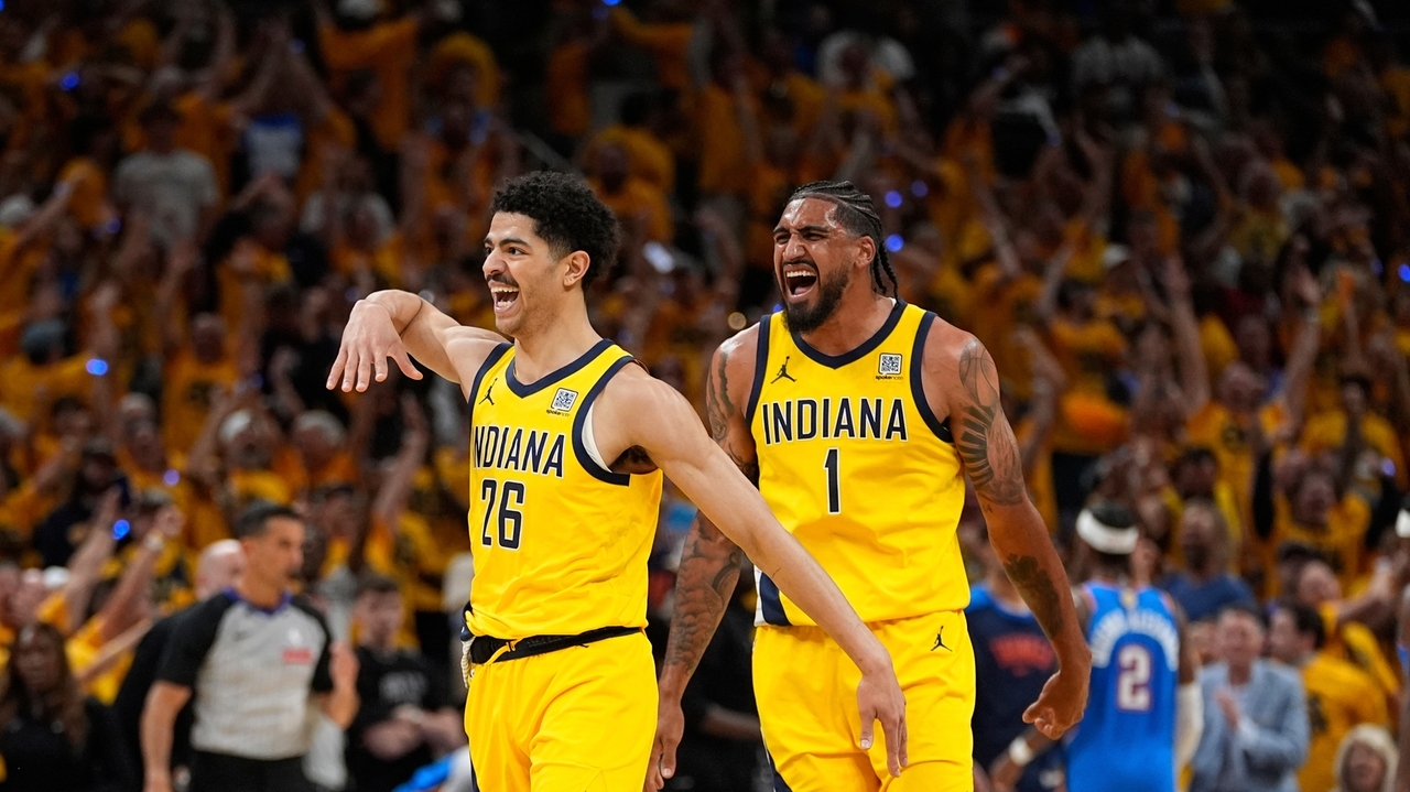 Pacers roll past Thunder 108-91 to send the NBA Finals to a deciding ...