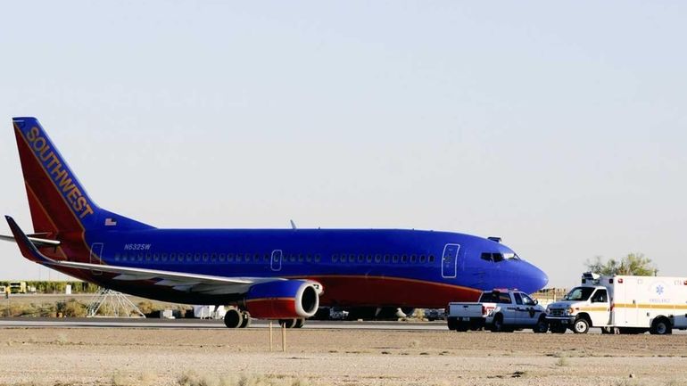 Southwest Airlines Flight 812, which was headed from Phoenix to...