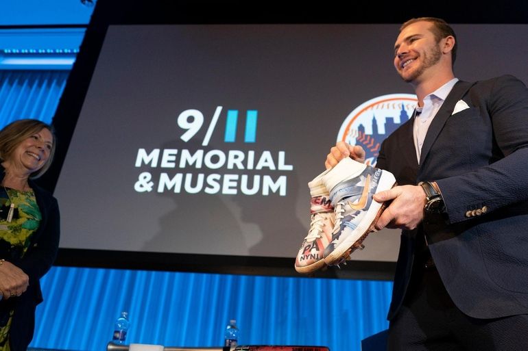 Mets Rookie Sensation Pete Alonso Donates 9/11 Tribute Cleats To 9