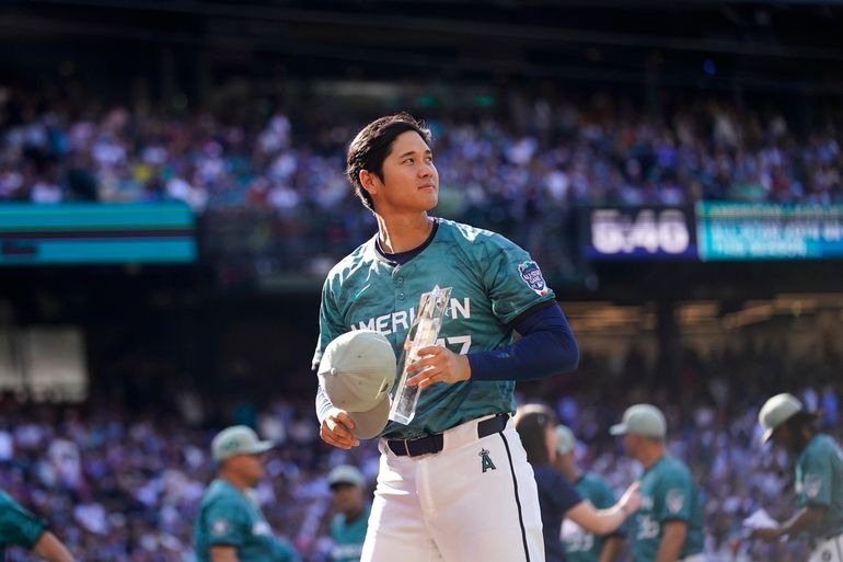 Mariners Ohtani jersey spotted at the All Star game. : r/Mariners