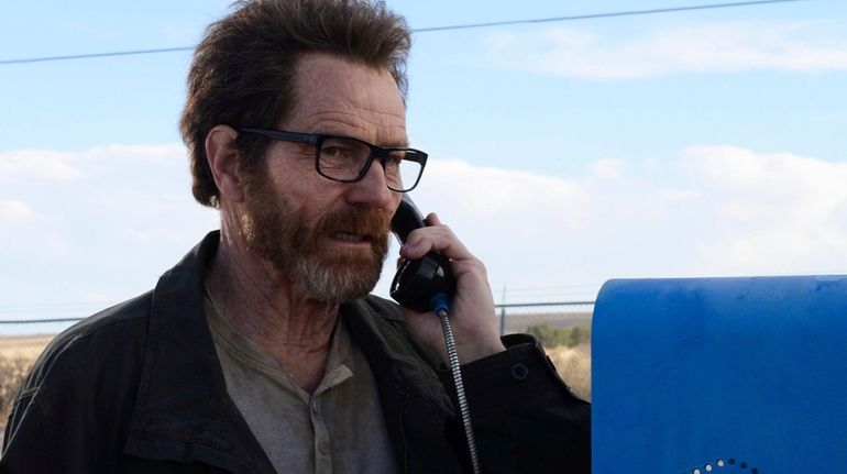 Bryan Cranston as Walter White on AMC's " Breaking Bad," a...