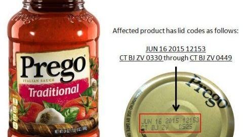 The 24-ounce size of Prego Traditional Italian sauce is being...