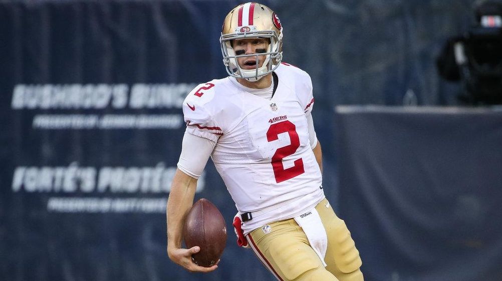 Gabbert Leads San Francisco 49ers Past Chicago Bears 