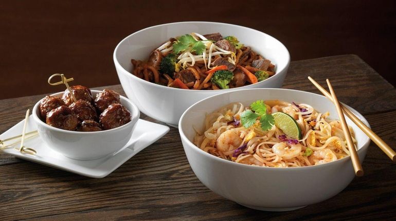 Noodles & Company specializes in global pasta dishes.