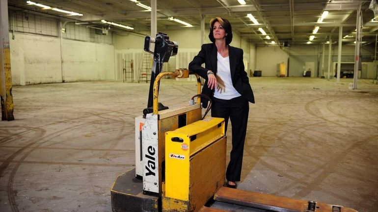 Randi Shubin Dresner, Island Harvest chief executive, in the food...