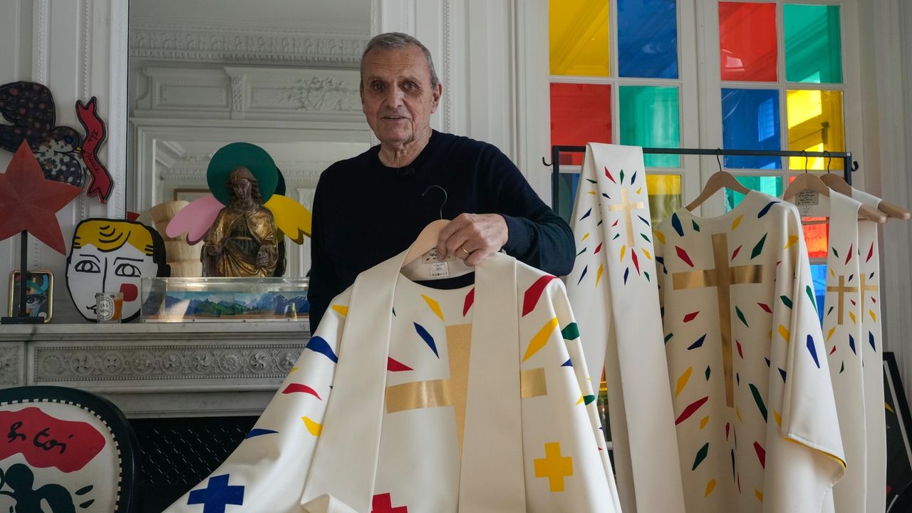 Fashion designer describes invitation to work on Notre Dame cathedral’s re-opening as ‘a calling’