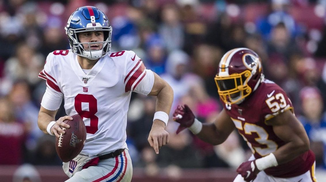 Giants hope Daniel Jones' success in Washington continues