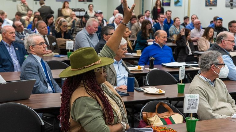 Panelists at a Stony Brook University symposium Wednesday discussed plans...