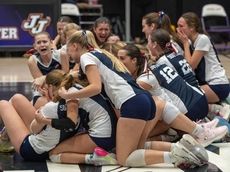 South Side defeats Rye in a state 'A' Regional girls v-ball final