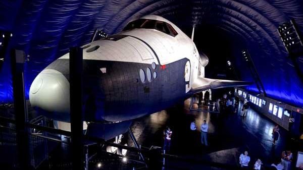 Space shuttle Enterprise at the Intrepid Sea, Air and Space...