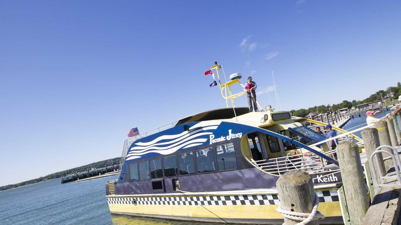 Greenport to Sag Harbor ferry service begins Newsday