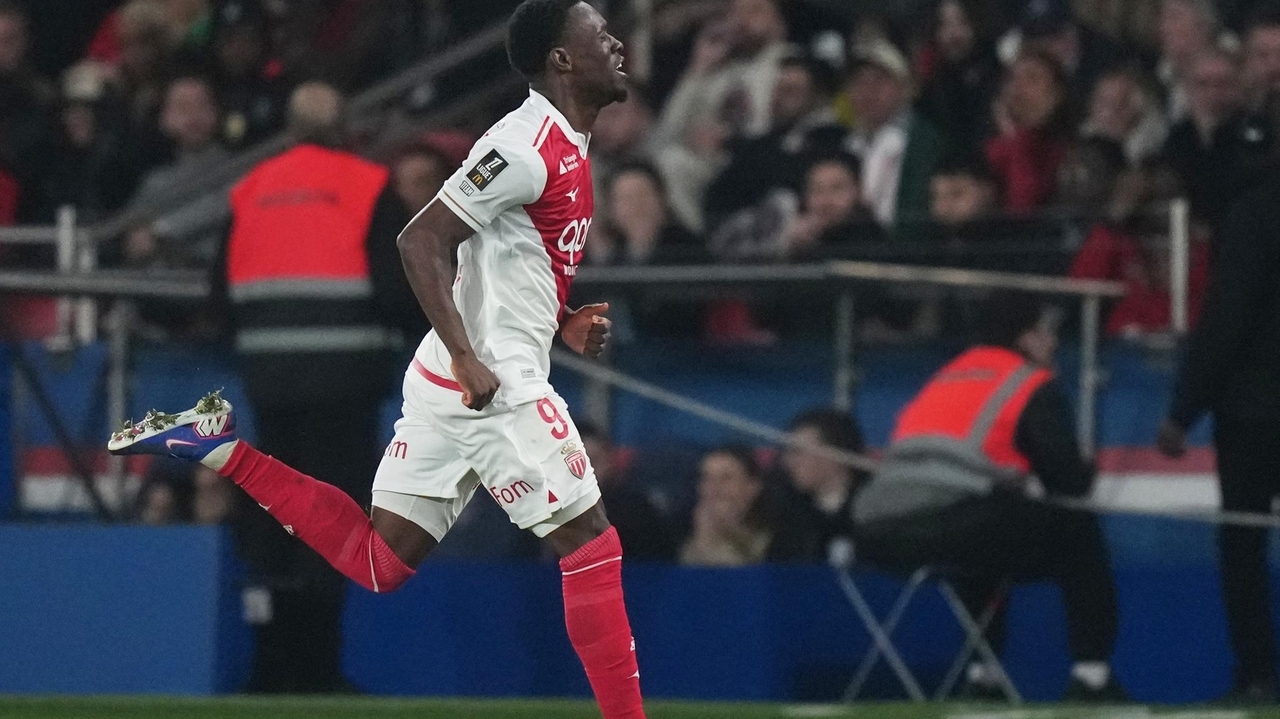 PSG drops points in title race after 3-1 home loss to Monaco, opening ...