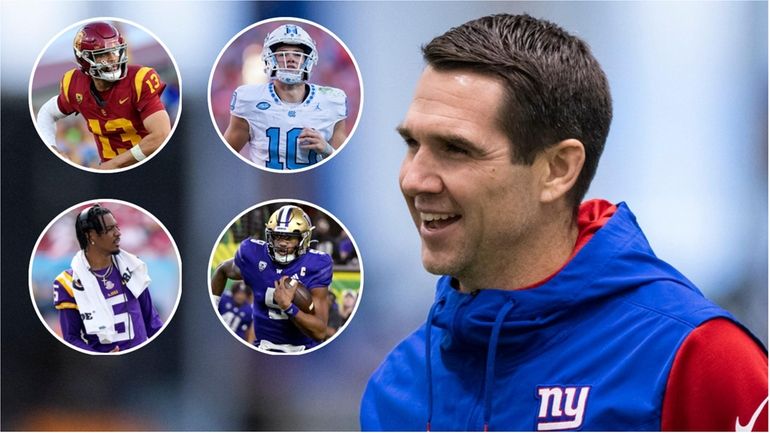 Giants GM Joe Schoen may look to draft a new...