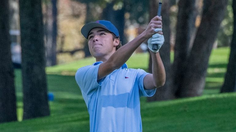 Westhampton’s Owen Jessop went 5 under on his last 10...