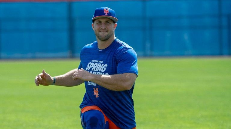 Mets' Tim Tebow produces lots of keepsakes, but doesn't dwell on nostalgia  