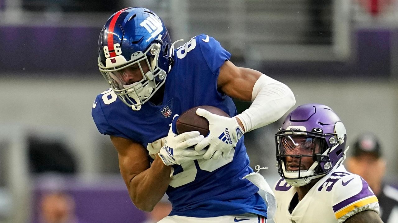 Giants Now: Media lauds Isaiah Hodgins, Darius Slayton