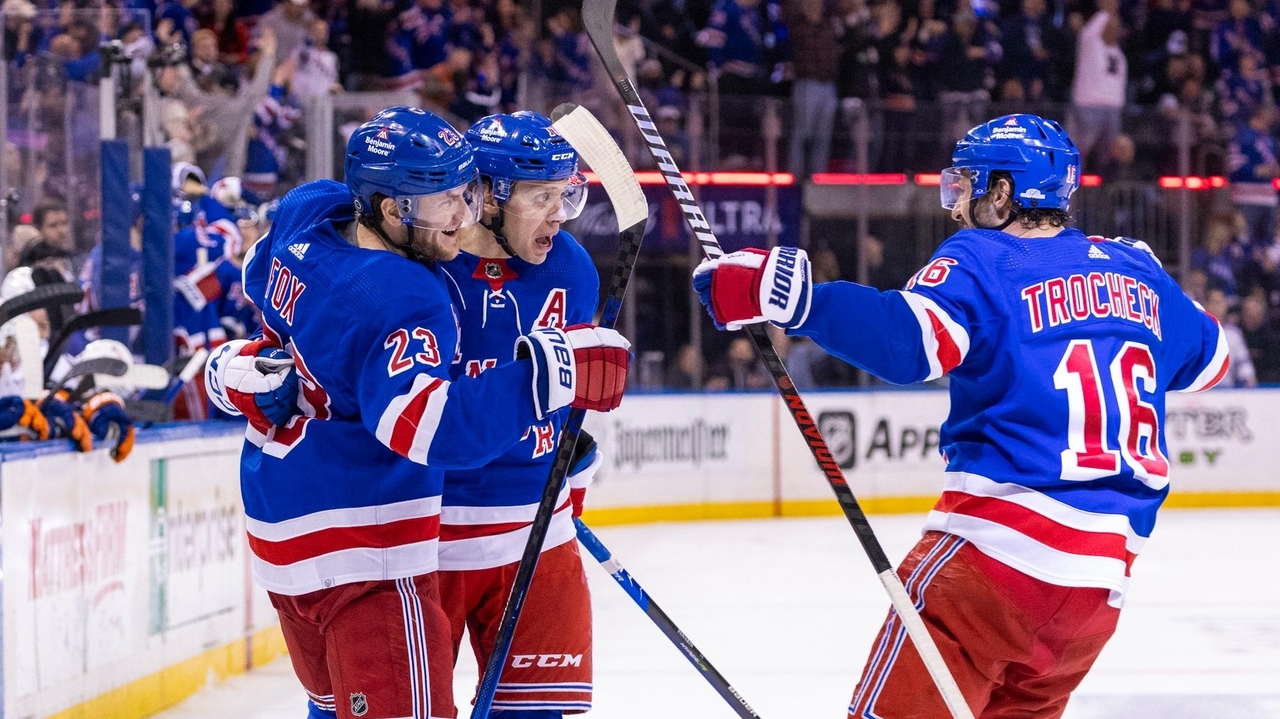 Rangers top Islanders, rallying for shootout win as playoff ...