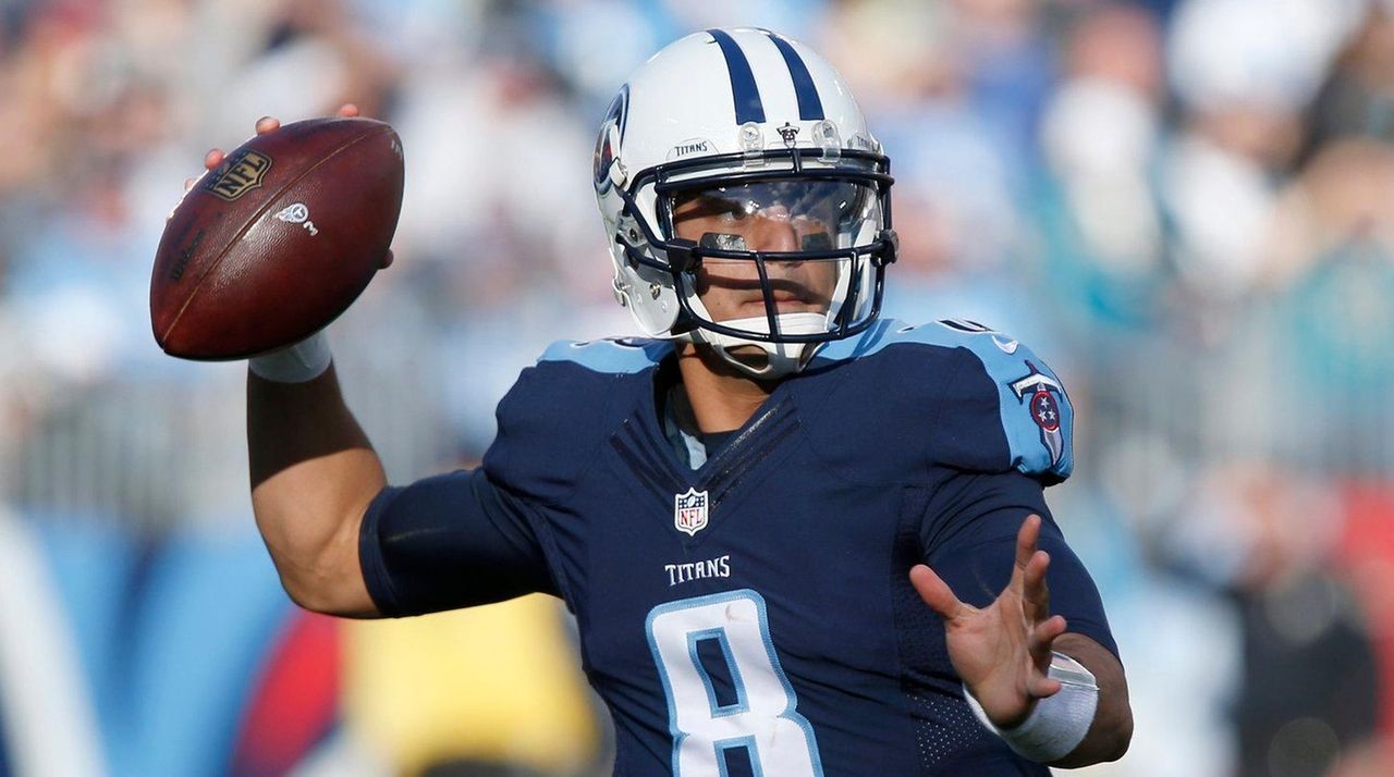 Titans Marcus Mariota Not Playing Like A Rookie Quarterback Newsday