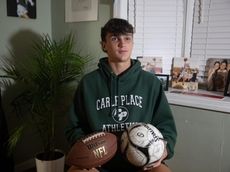 Carle Place's Leary get OK from state to play football and soccer