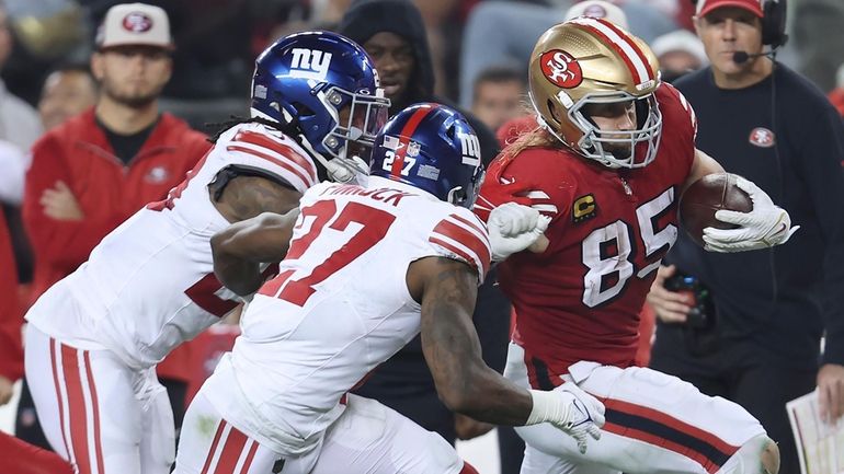 The New York Giants can look to the 49ers quick turnaround for motivation