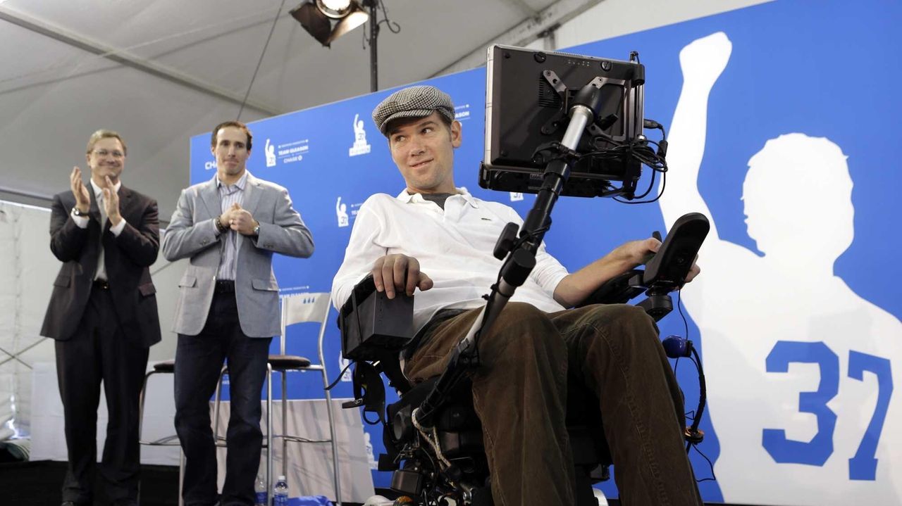 Steve Gleason, former Saints player and ALS Thriver, coming to LSU