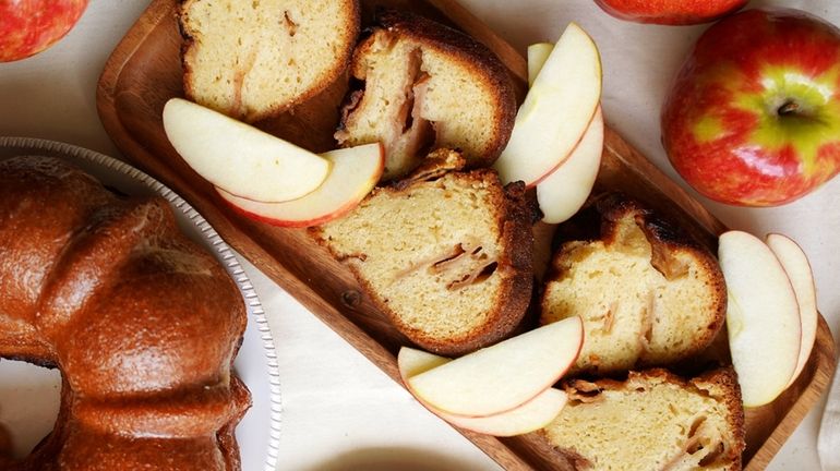 Apple cake from Orwashers Bakery in Roslyn Heights.