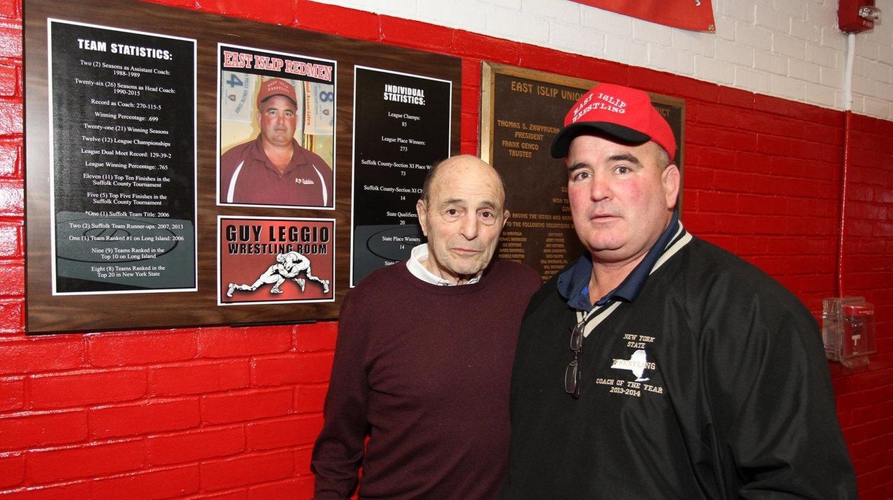 Retired wrestling coach Guy Leggio a role model to build upon at East