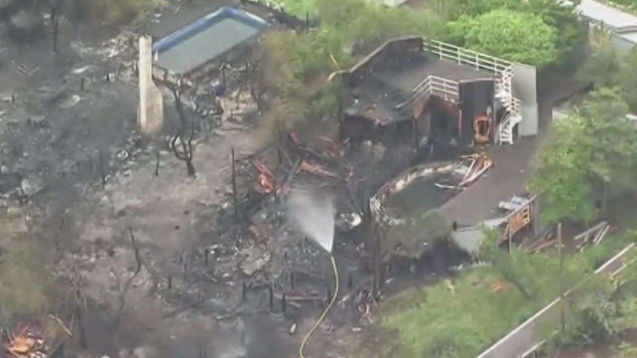 Fire Island blaze damages homes, officials say Newsday