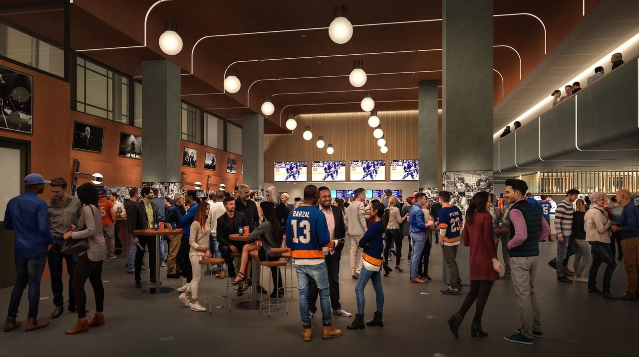 New renderings of UBS Arena luxury spaces released by Islanders - Newsday