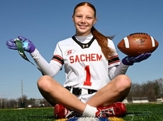 Athlete of the Week is Sachem East flag football player Kacey Berger