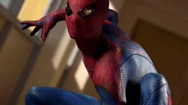 Andrew Garfield as Spider-Man in "The Amazing Spider-Man." (Sony Pictures)
