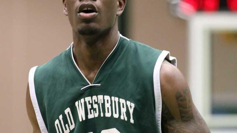 SUNY-Old Westbury's Lester Prosper in game against Farmingdale State. (Feb....