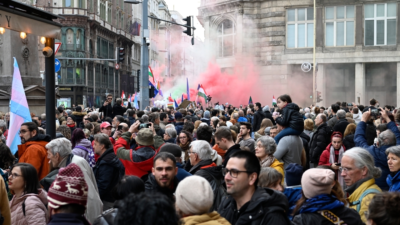 Protesters in Hungary block roads, bridges in opposition to new law ...