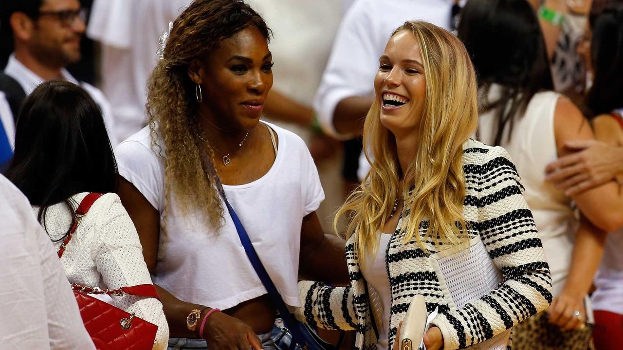 Women S Final Is Between Friends Serena Williams And Caroline Wozniacki Newsday