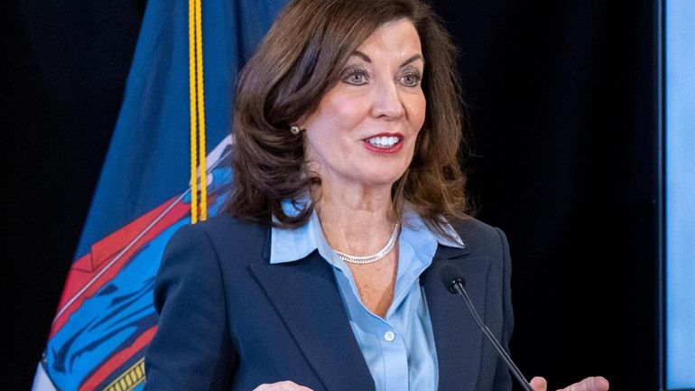 New York Gov. Kathy Hochul.