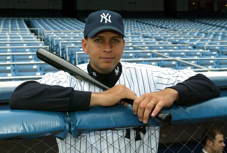 Feb. 17, 2004: Yankees introduce Alex Rodriguez - Newsday